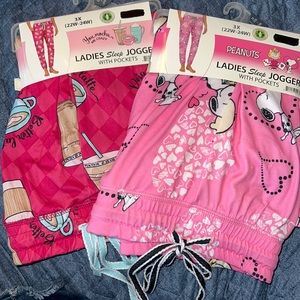 Sleep Bottoms with Pockets 3XL 22W-24W